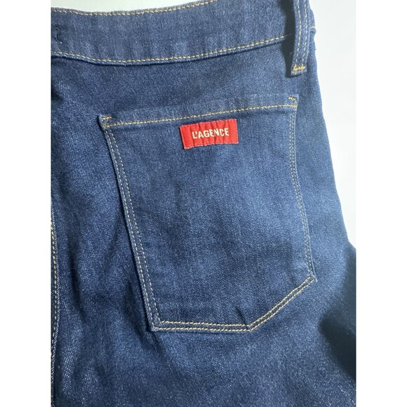 L’agence Zeppelin High Rise Skinny Jeans In Rinse Wash Size 30 - Picture 11 of 12